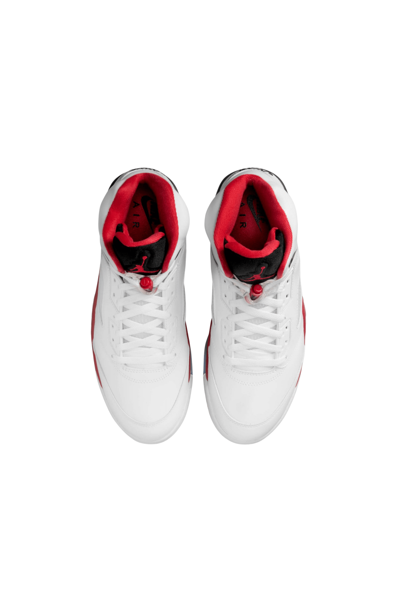 Tênis Nike Air Jordan 5 Retro OG Fire Red Branco/Vermelho/Preto HQ7978 - 101 - NewSkull