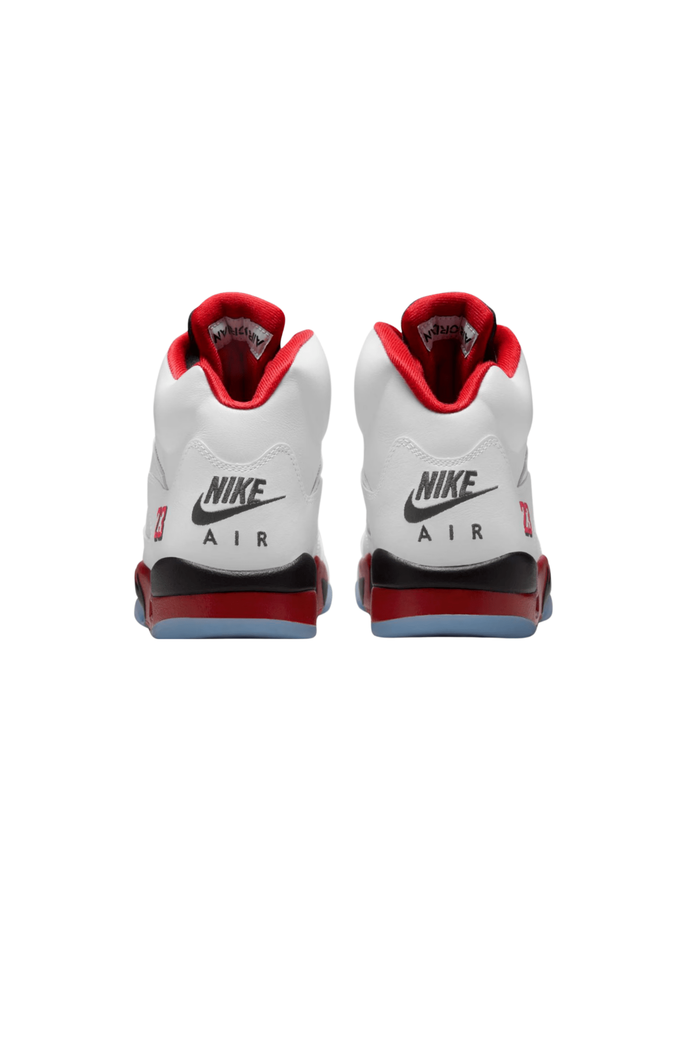 Tênis Nike Air Jordan 5 Retro OG Fire Red Branco/Vermelho/Preto HQ7978 - 101 - NewSkull