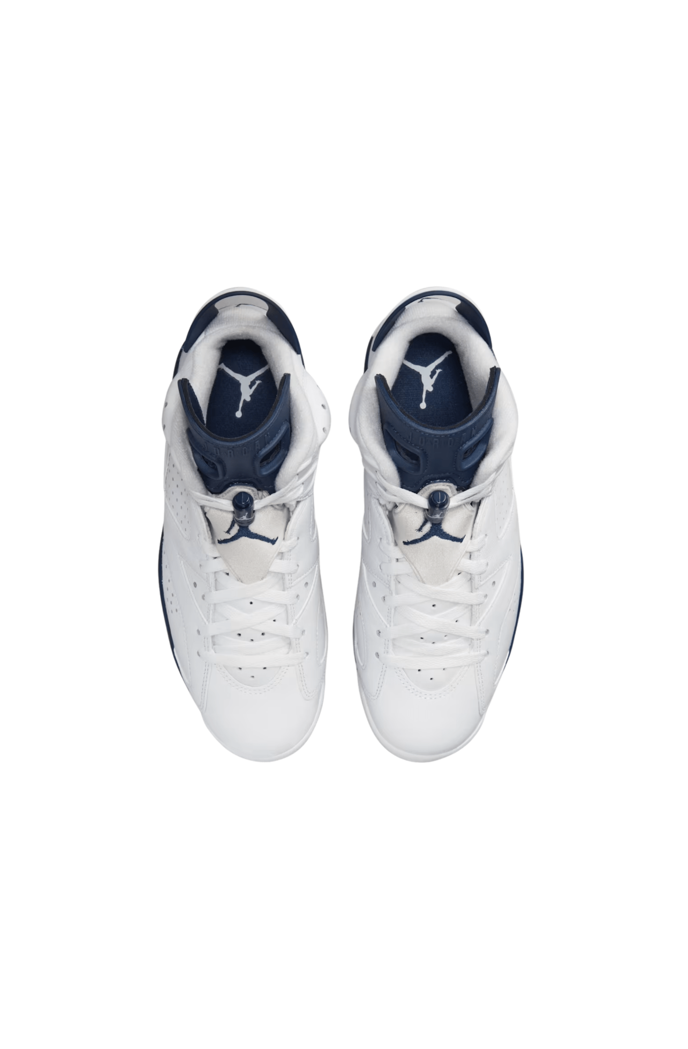 Tênis Nike Air Jordan 6 Retro Midnight Navy Branco/Azul Marinho CT8529 - 141 - NewSkull