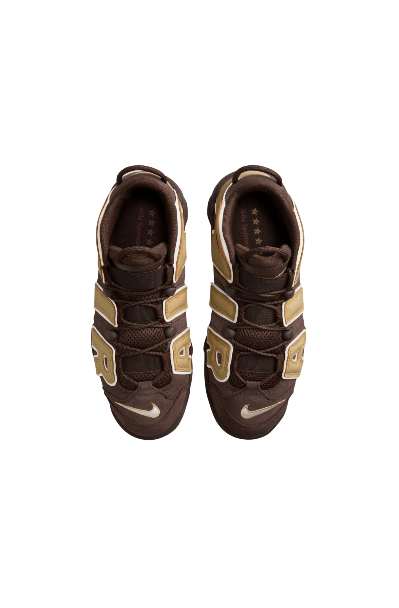 Tênis Nike Air More Uptempo '96 Masculino Marrom/Amarelo FB8883 - 200 - NewSkull