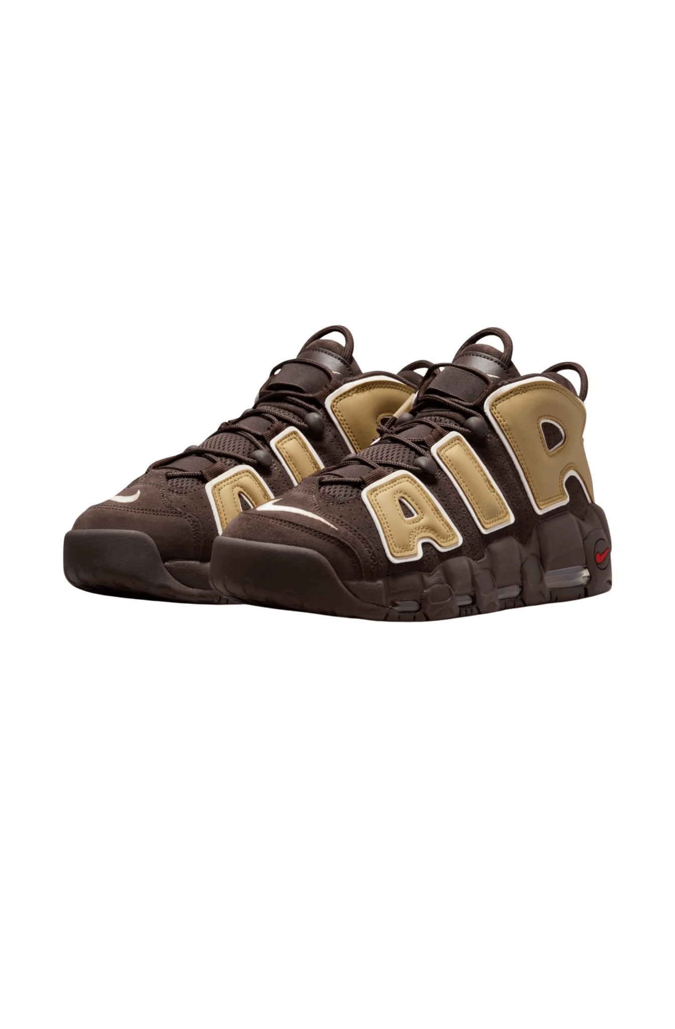 Tênis Nike Air More Uptempo '96 Masculino Marrom/Amarelo FB8883 - 200 - NewSkull