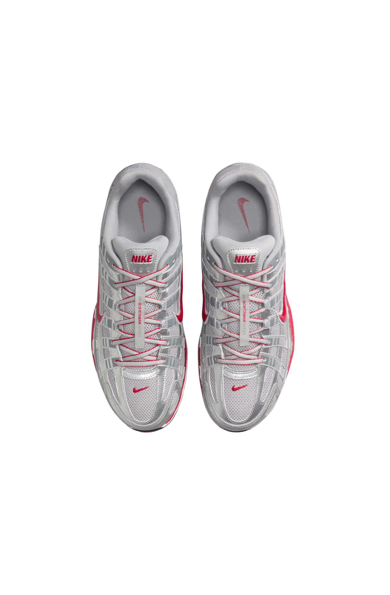 Tênis Nike P - 6000 Masculino Prata/Vermelho CD6404 - 024 - NewSkull
