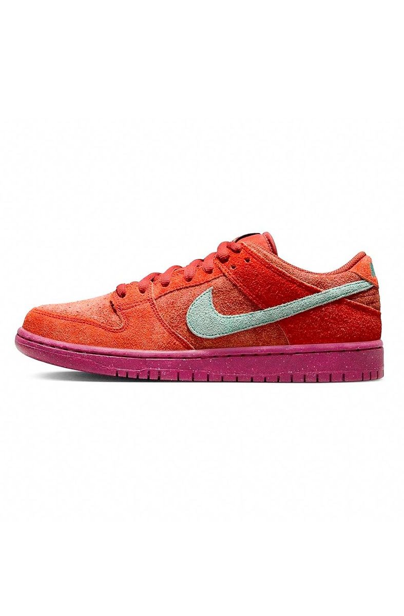 Tênis Nike SB Dunk Low Pro Premium Mystic Red/Rosewood DV5429 - 601 - NewSkull