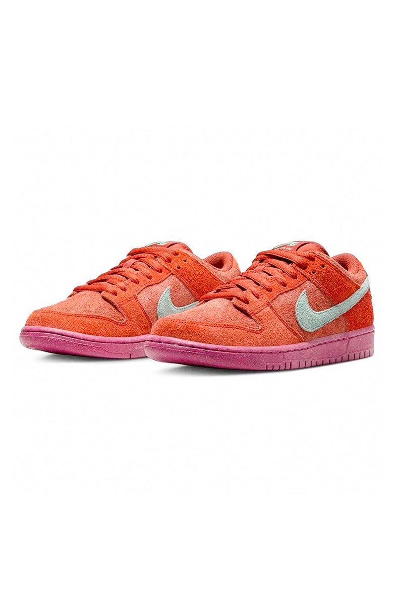 Tênis Nike SB Dunk Low Pro Premium Mystic Red/Rosewood DV5429 - 601 - NewSkull