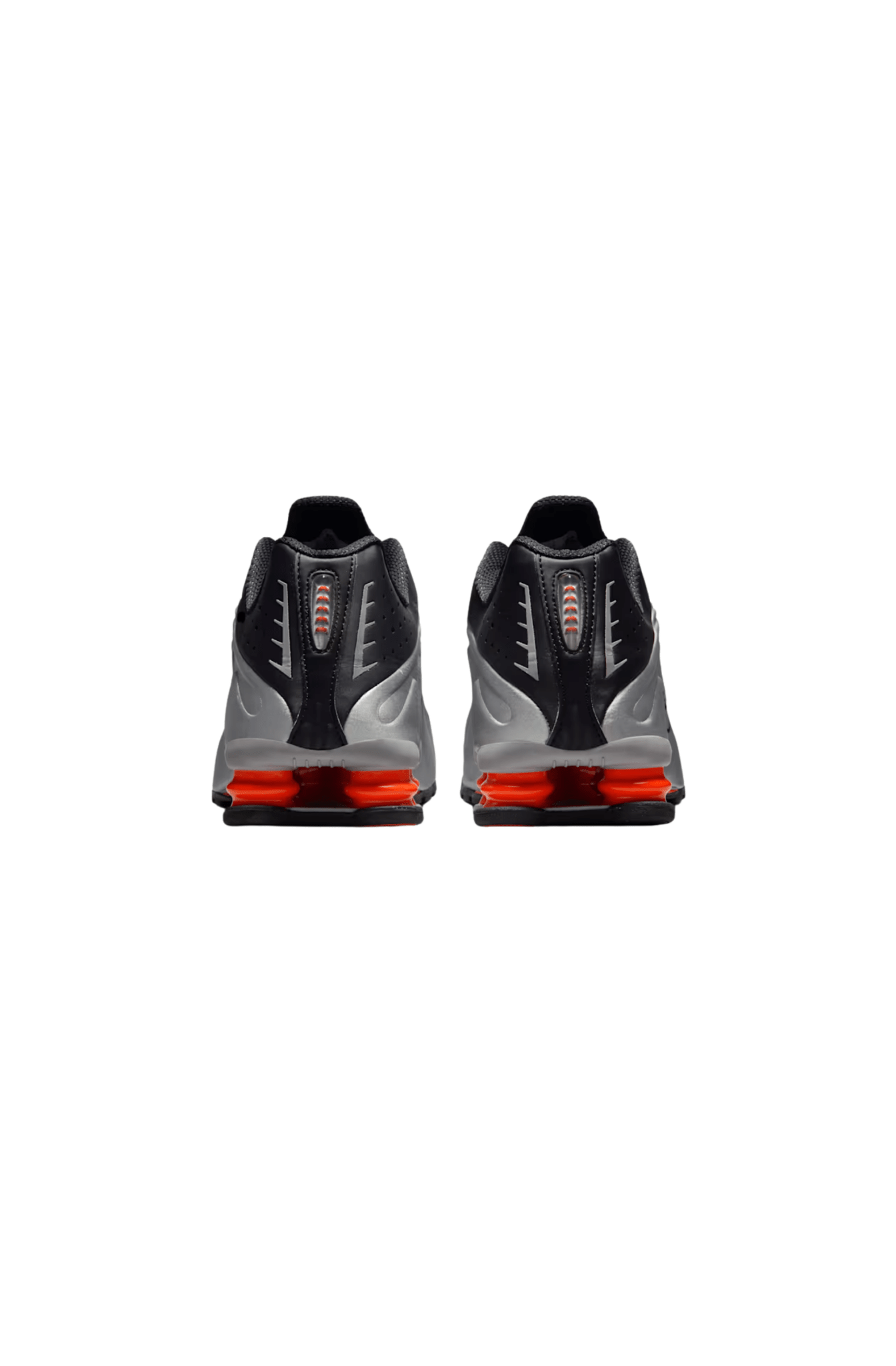 Tênis Nike Shox R4 Metallic Silver Prata/Preto/Vermelho HQ1988 - 002 - NewSkull