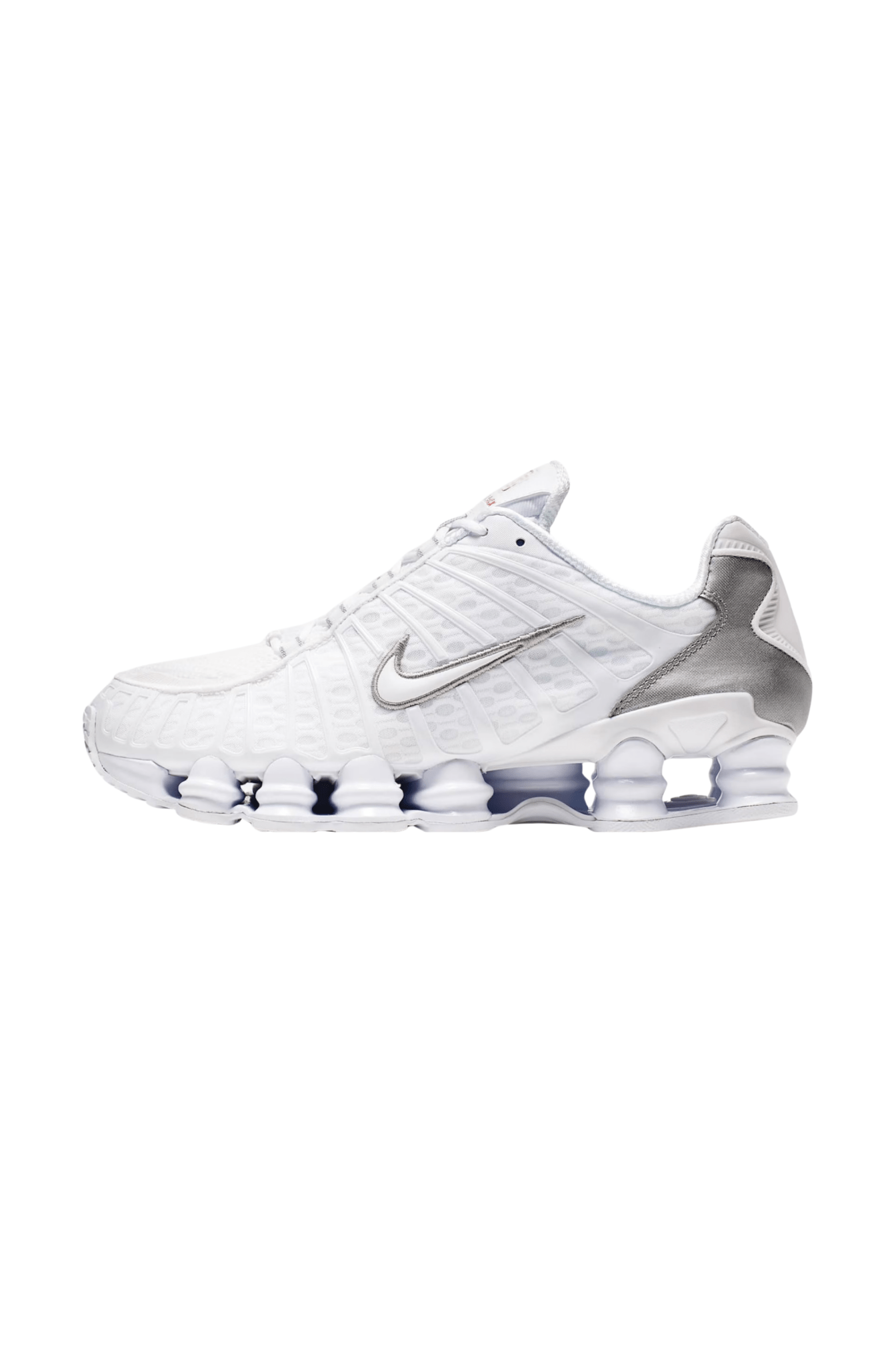 Tênis Nike Shox TL Metallic Silver Branco/Prata AV3595 - 100 - NewSkull