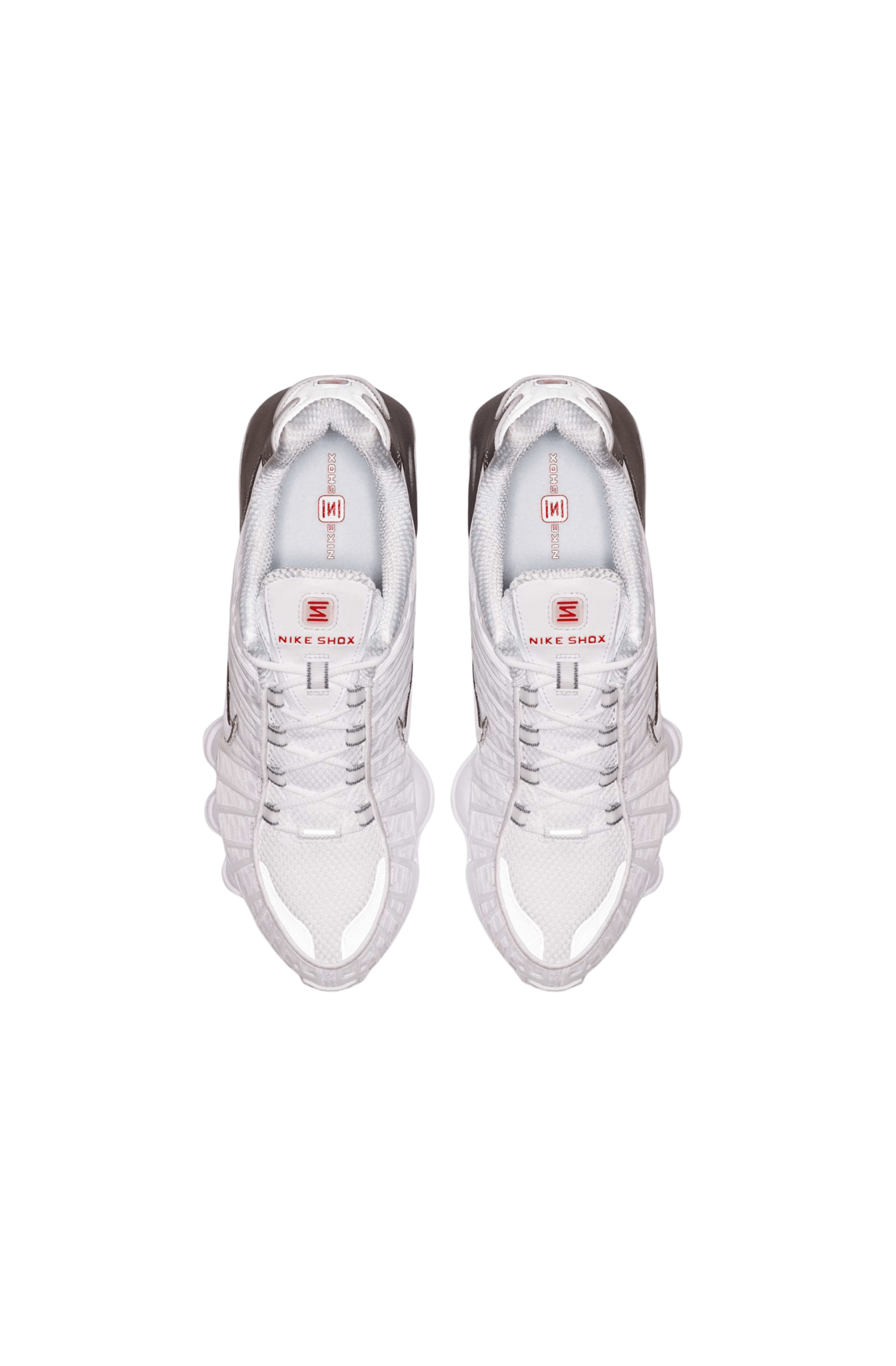 Tênis Nike Shox TL Metallic Silver Branco/Prata AV3595 - 100 - NewSkull