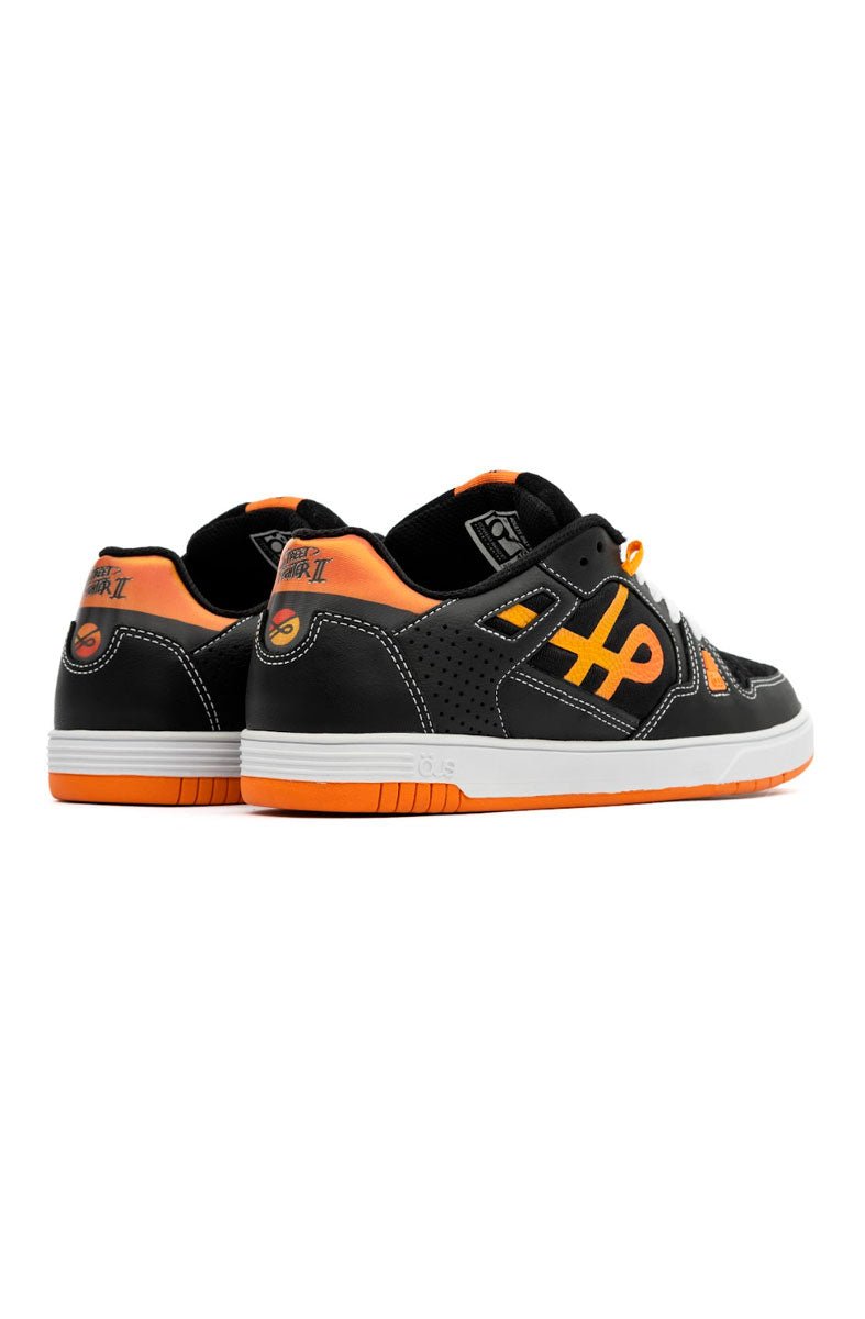 Tênis OUS 2K Street Fighter II Preto/Laranja/Branco - NewSkull