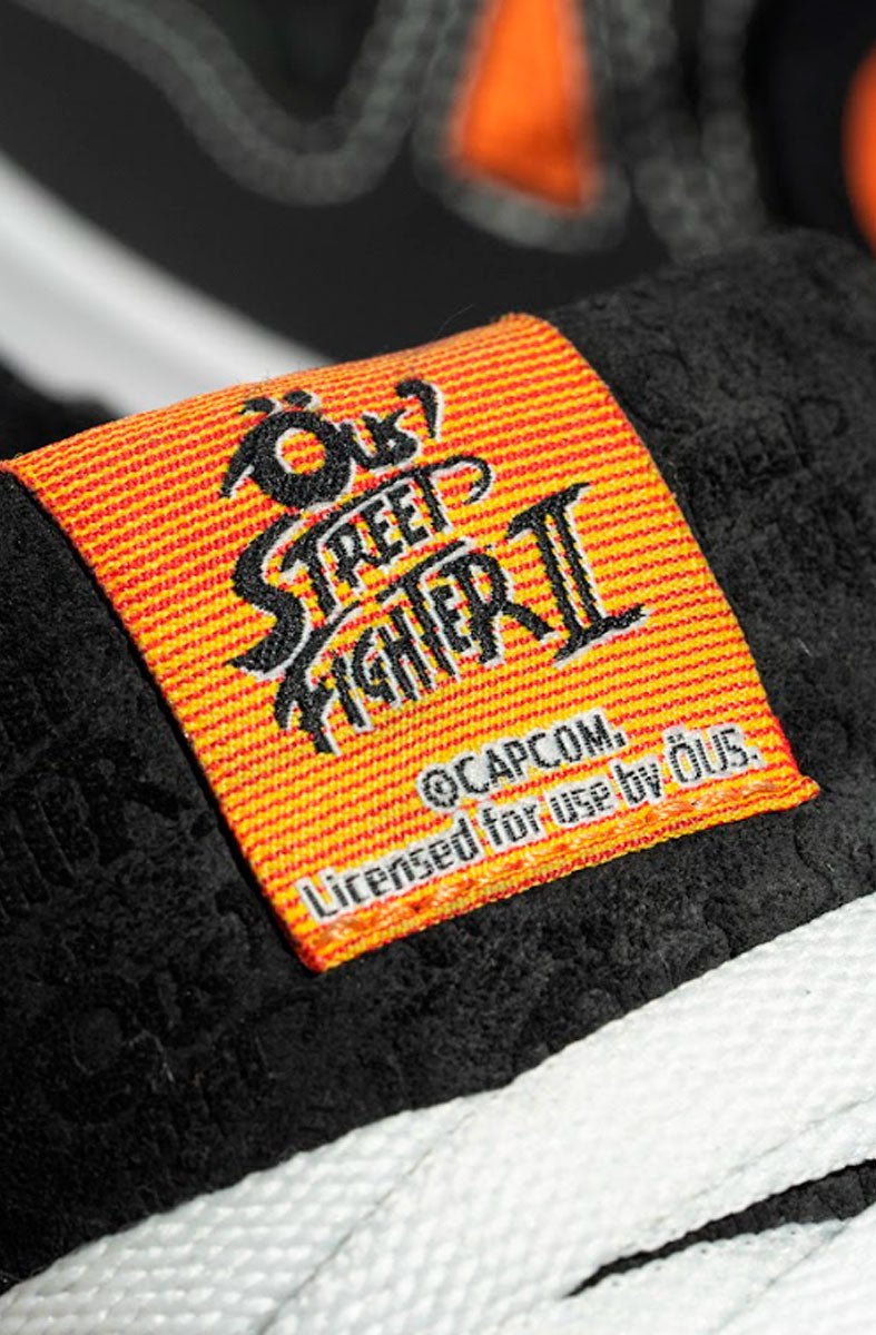 Tênis OUS 2K Street Fighter II Preto/Laranja/Branco - NewSkull
