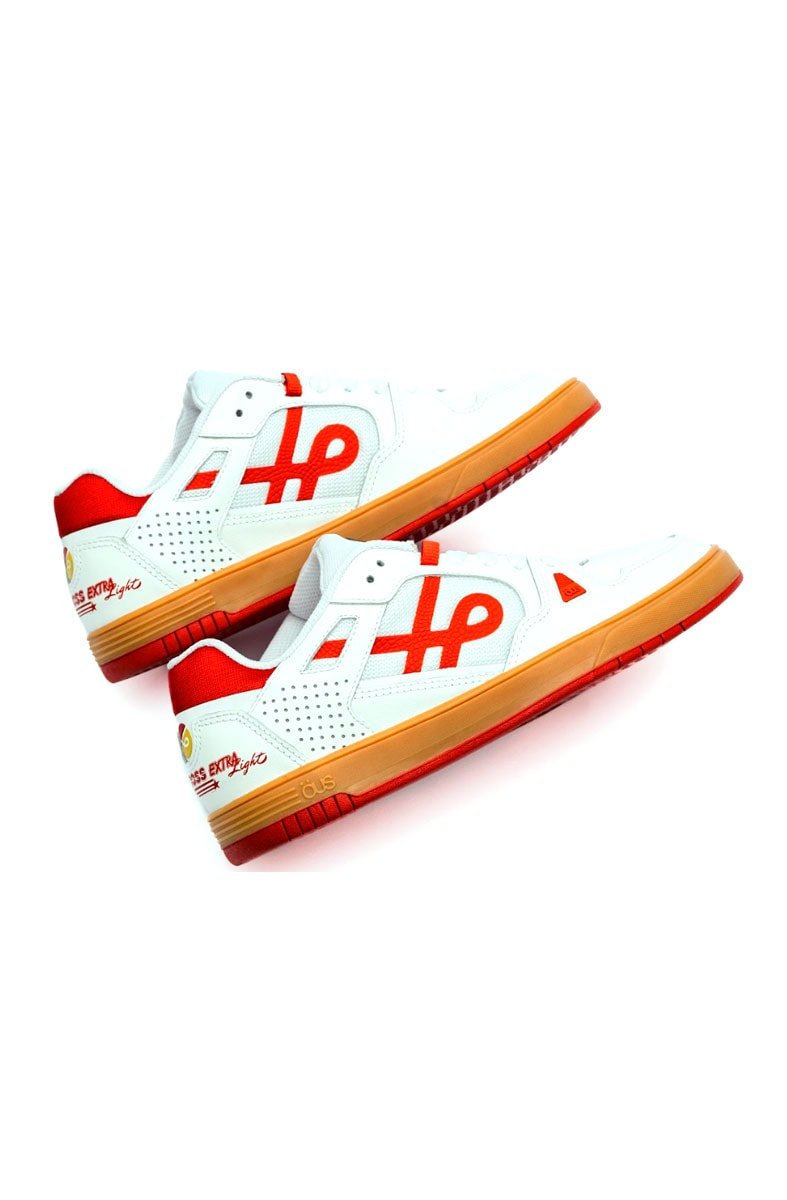 Tênis OUS 2k x Caloi Cross Extra Light Branco/Vermelho 350043 - 05 - NewSkull