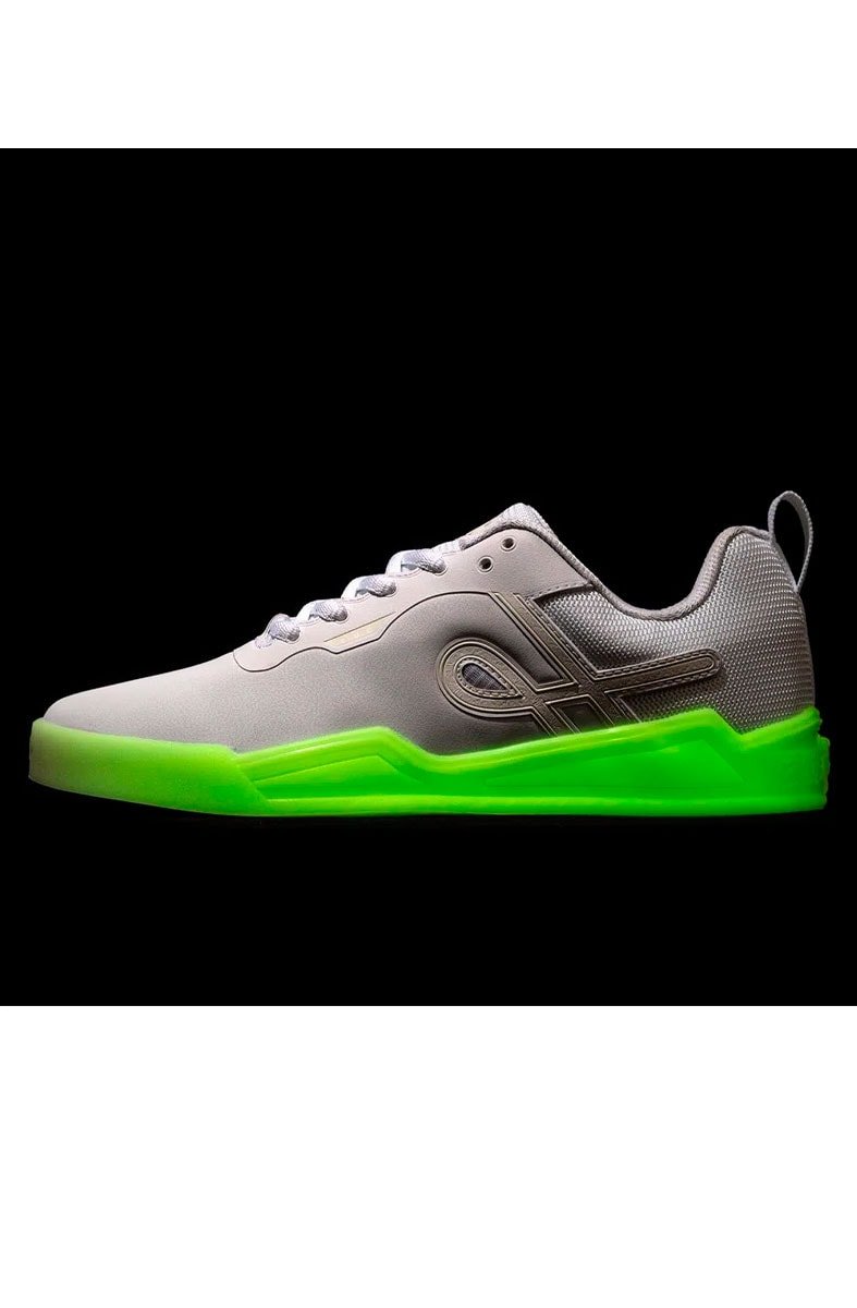Tênis OUS Arquitetônico Couro Glow In The Dark Ecolab Imperial Branco/Neon - NewSkull