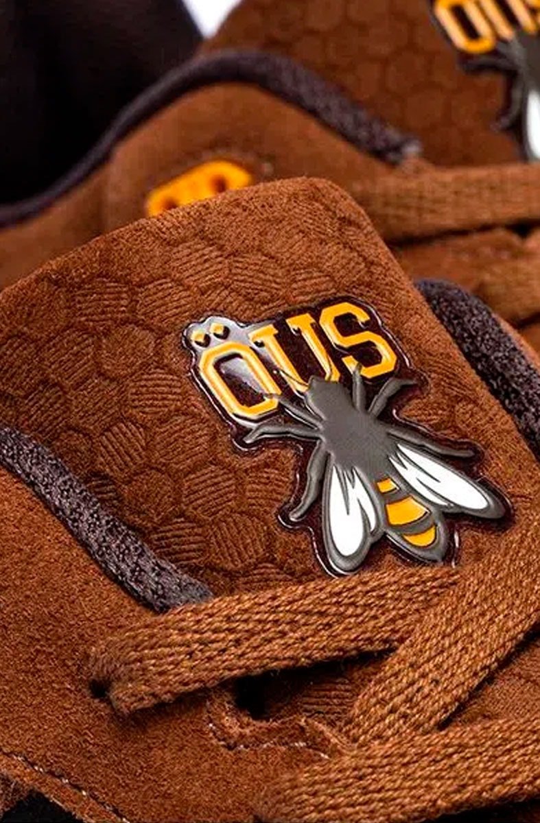 Tênis OUS Bets Colméia Imperial Marrom - NewSkull