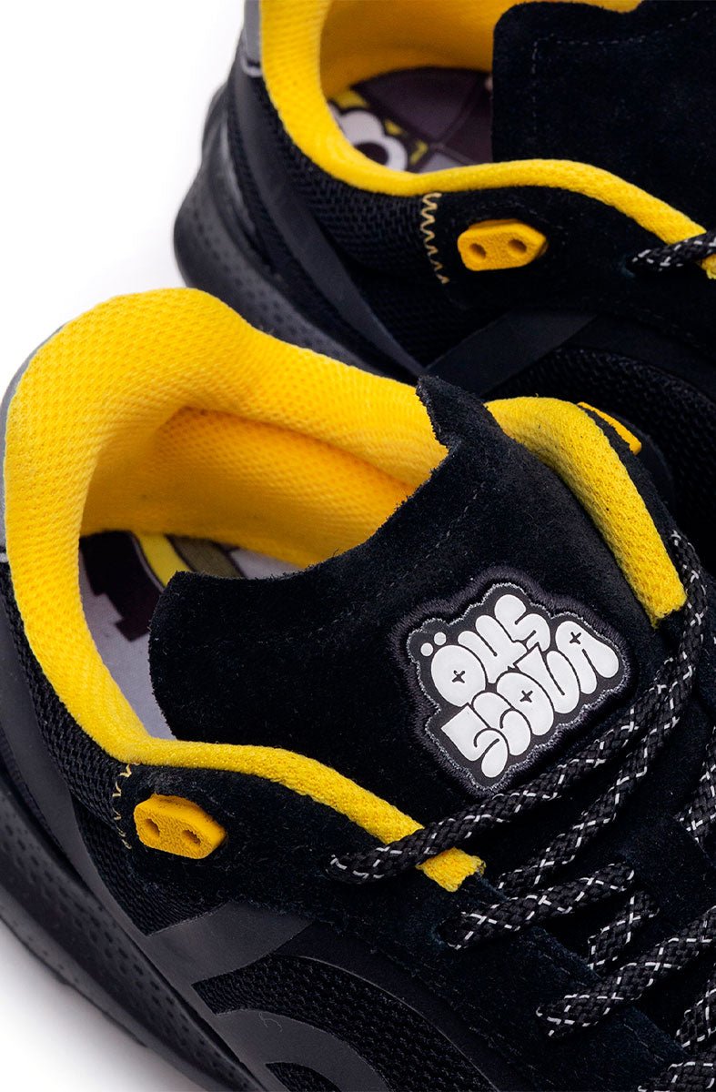Tênis Ous Hevea Dots Skolas Imperial Preto/Amarelo 350046 - 03 - NewSkull