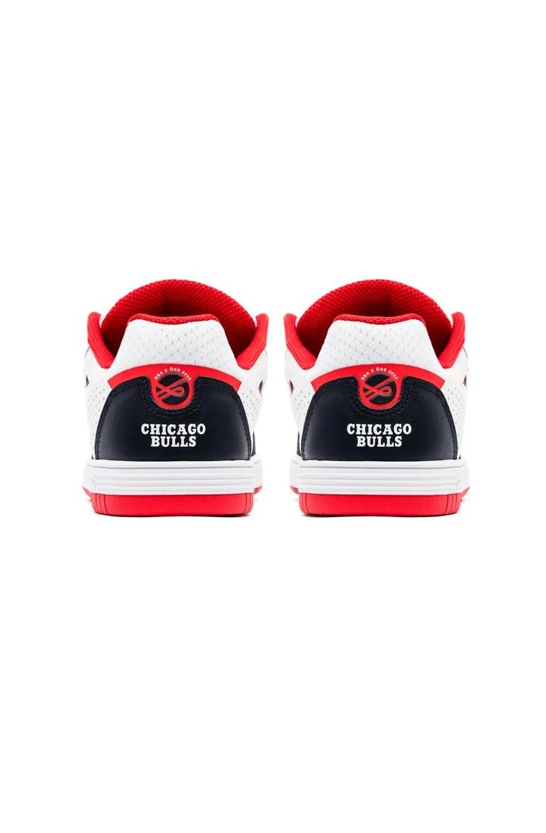 Tênis OUS Imperial 2k NBA Chicago Bulls Branco/Preto/Vermelho 350043 - 20 - NewSkull
