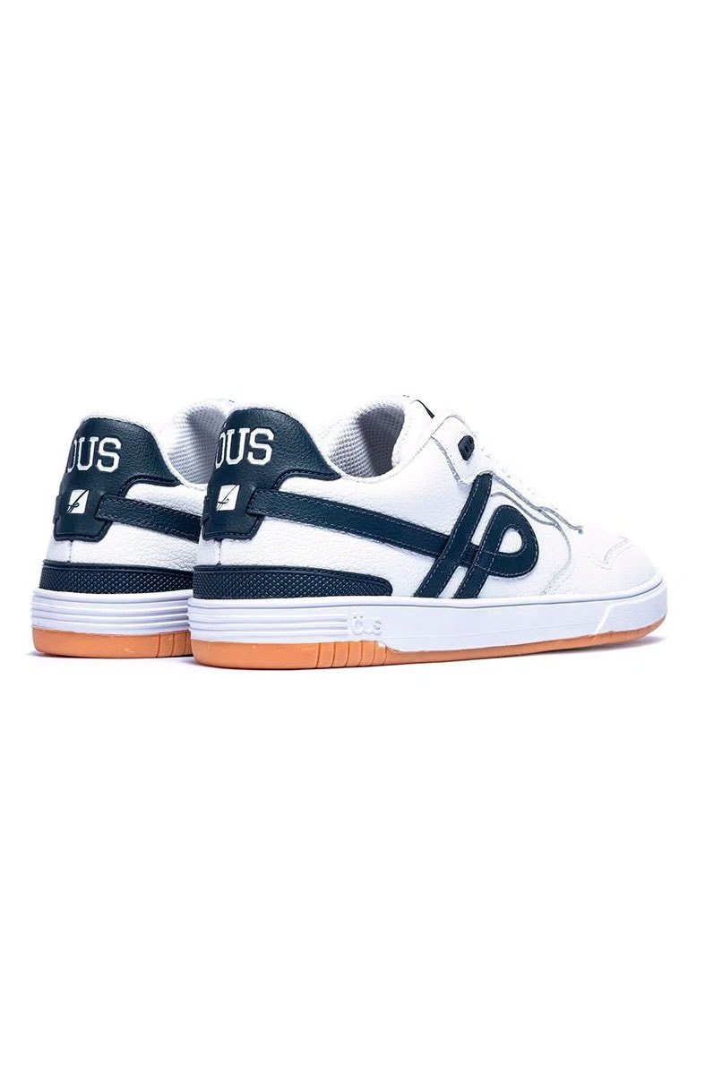 Tênis OUS Imperial Bets Salute Branco/Azul - NewSkull
