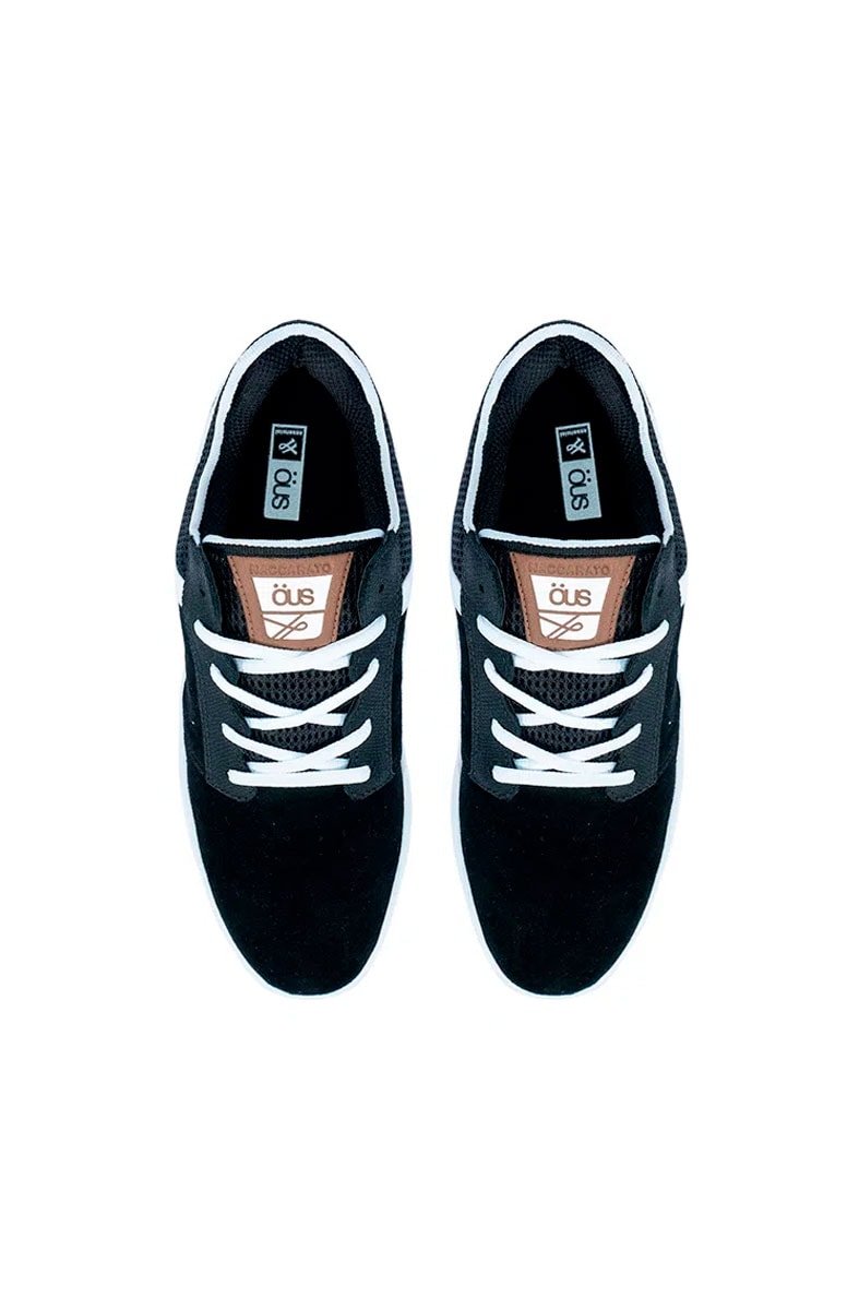 Tênis OUS Naccarato Original 3 Essencial Preto/Branco - NewSkull