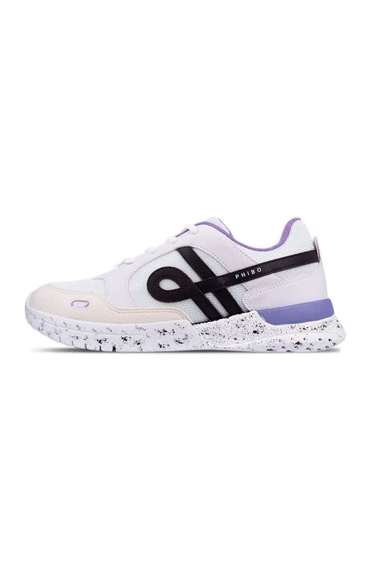 Tênis OUS Phibo 1123 Refletivo OE Branco/Lilas - NewSkull