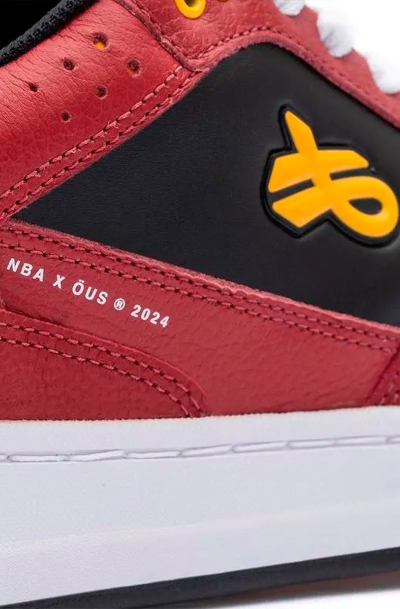 Tênis OUS Sousa Imperial NBA Miami Heat Vermelho/Preto/Amarelo 350042 - 30 - NewSkull