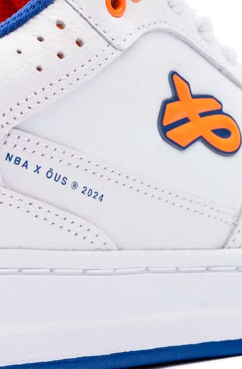 Tênis OUS Sousa Imperial NBA New York Knicks Branco/Azul/Laranja 350042 - 29 - NewSkull