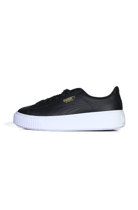 Tênis Puma Basket Platform Core Feminino Preto - NewSkull