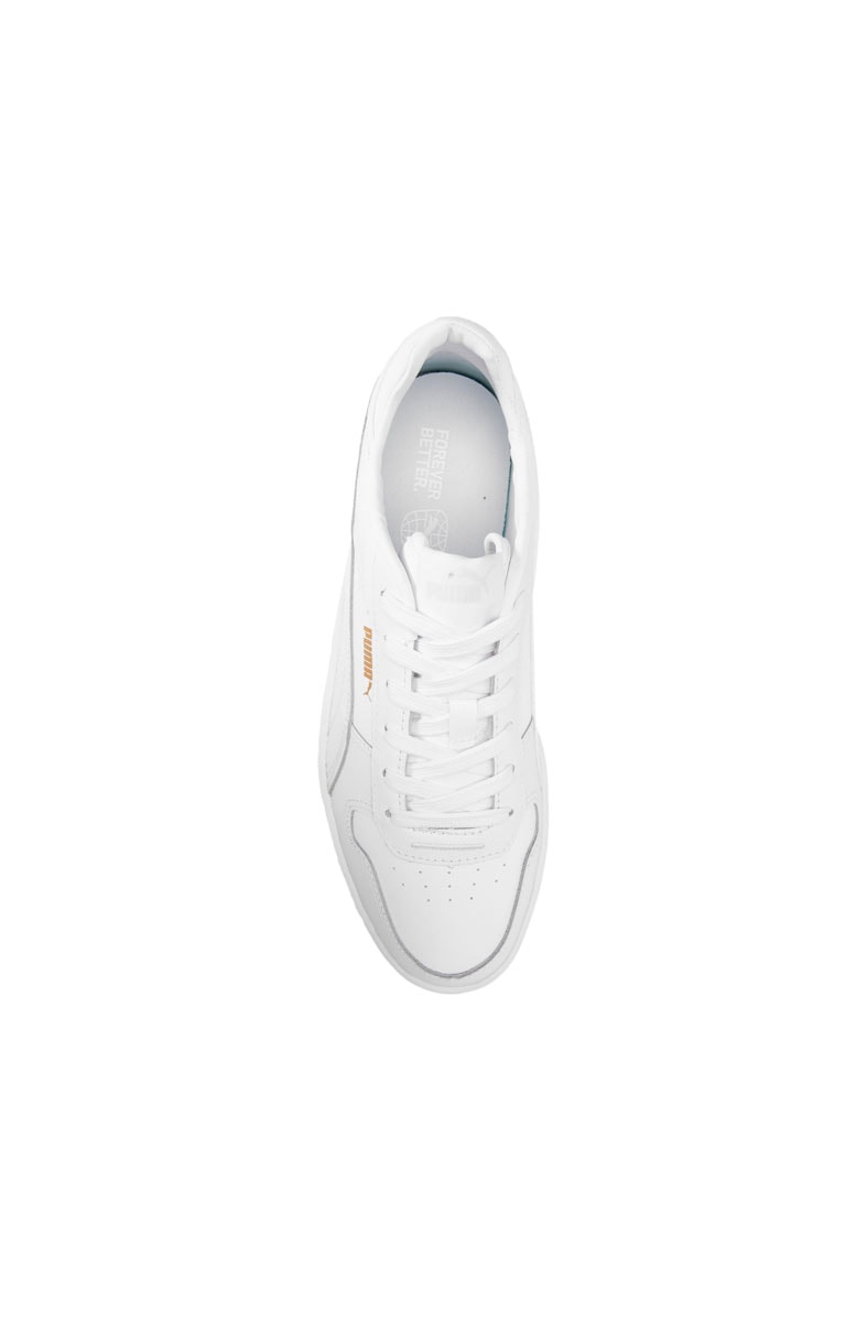 Tênis Puma Carina Street BDP Feminino Branco/Dourado - NewSkull