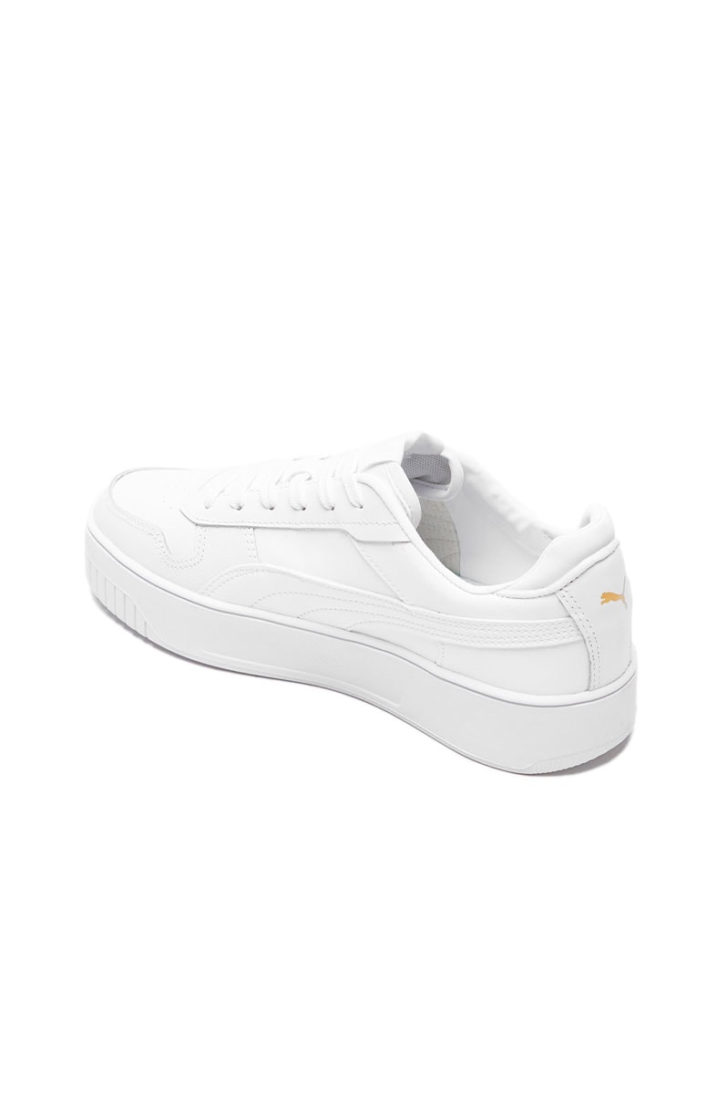 Tênis Puma Carina Street BDP Feminino Branco/Dourado - NewSkull