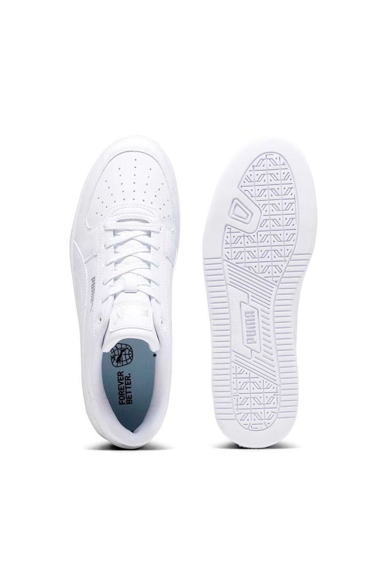 Tênis Puma Caven 2.0 BDP Branco/Prata - NewSkull