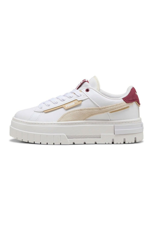 Tênis Puma Mayze Crashed Feminino Branco/Bordo 392495 - 10 - NewSkull