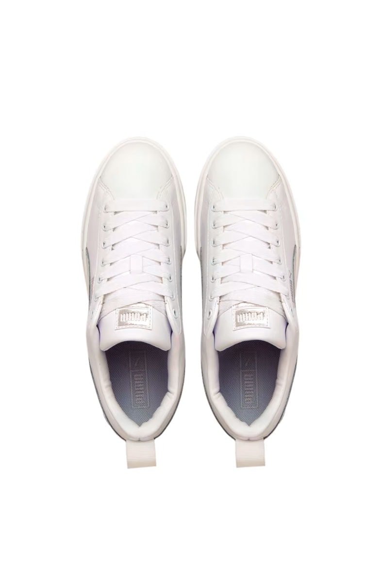 Tênis Puma Mayze Glow Feminino Branco/Prata 394970 - 01 - NewSkull