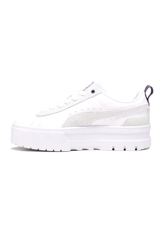 Tênis Puma Mayze Mix Feminino Branco/Bege - NewSkull