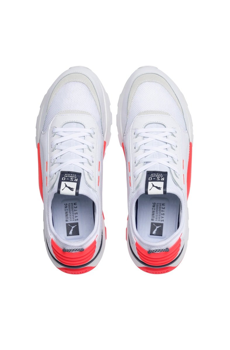 Tênis PUMA Rs - 0 Core Branco/Laranja - NewSkull