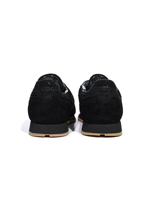 Tênis Reebok Classic Leather TDC Preto Feminino - NewSkull