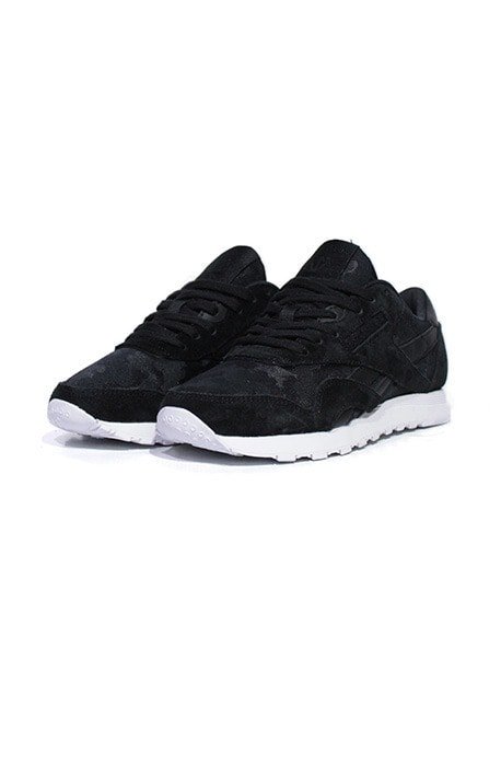 TÊNIS REEBOK CLASSIC NYLON Feminino Preto - NewSkull