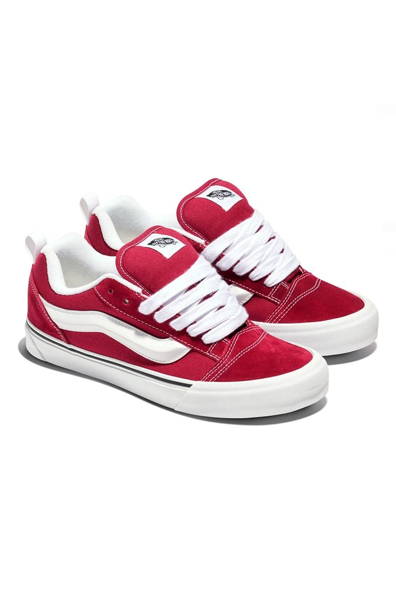 Tênis Vans Knu Skool Bordô/Branco V1002002760039 - NewSkull