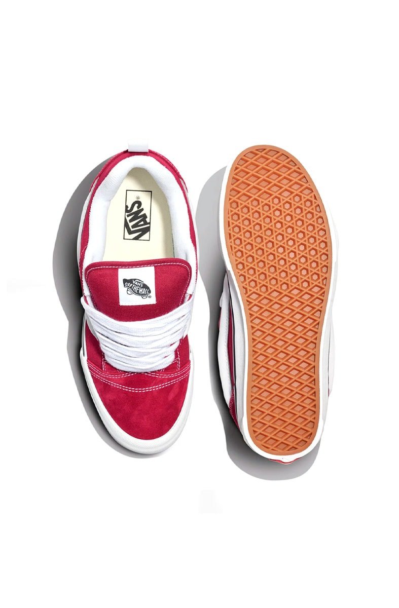 Tênis Vans Knu Skool Bordô/Branco V1002002760039 - NewSkull