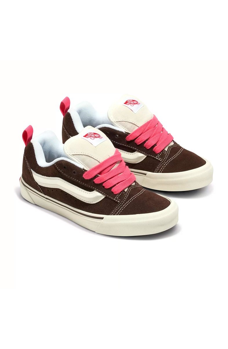 Tênis Vans Knu Skool Seasonal Hero Marrom/Rosa/Branco V1002002760010 - NewSkull