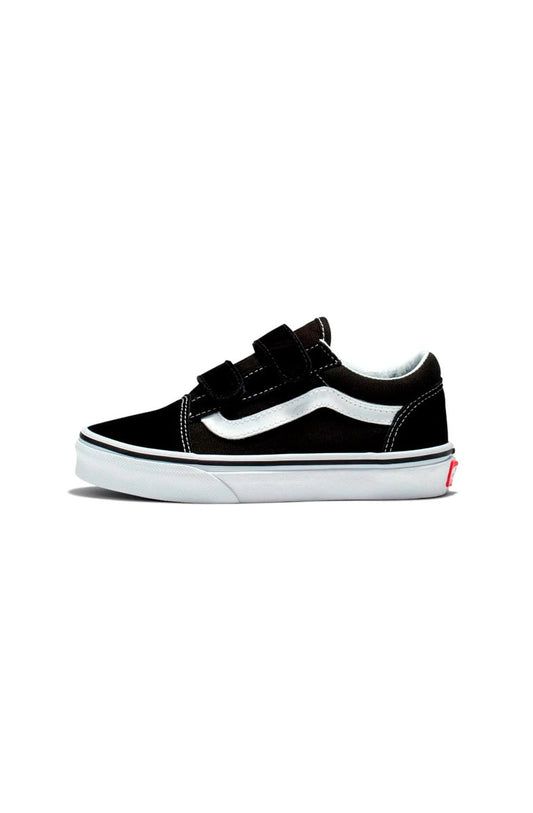 Tênis Vans Old Skool Infantil Velcro Preto/Branco V1001100190001 - NewSkull