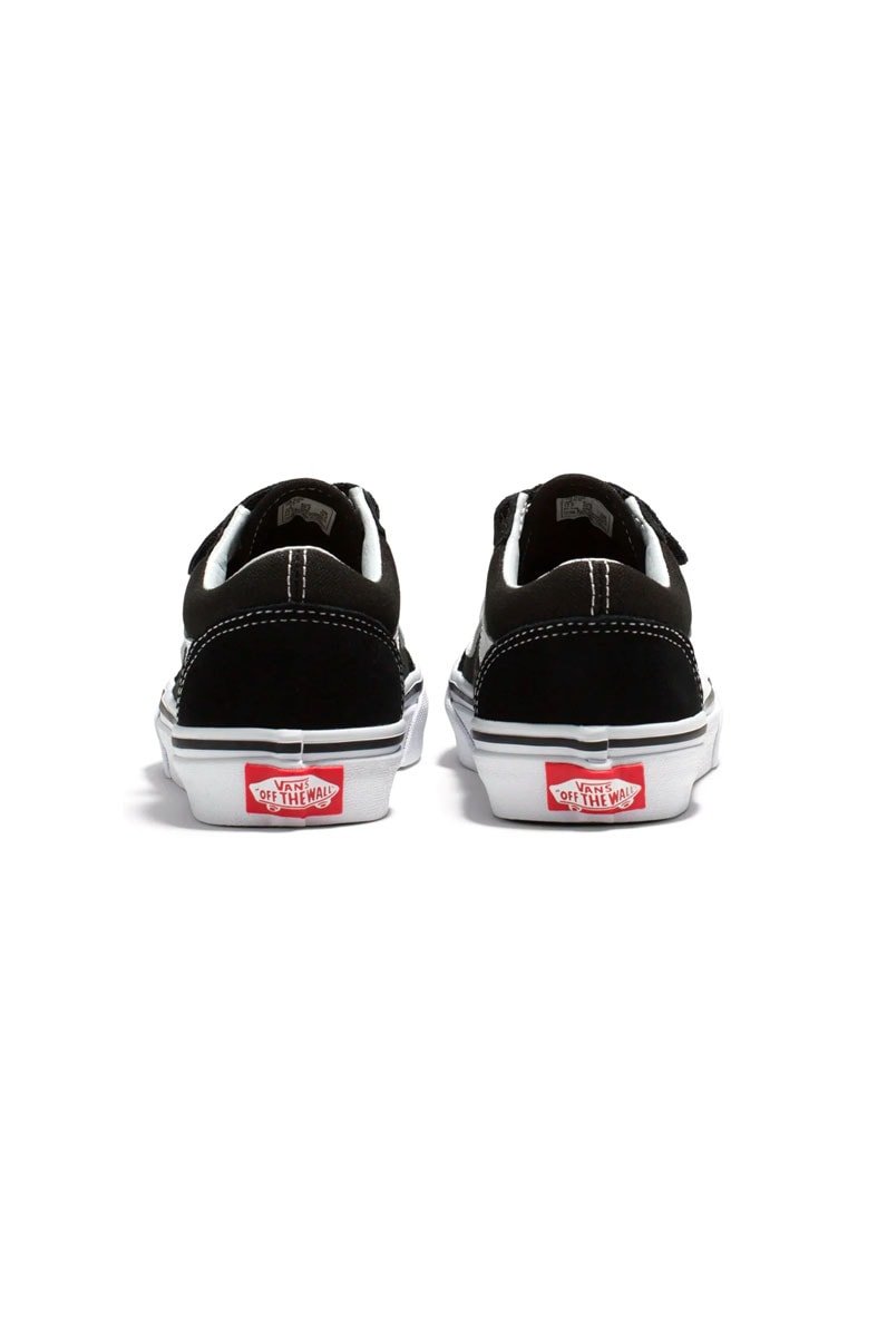 Tênis Vans Old Skool Infantil Velcro Preto/Branco V1001100190001 - NewSkull