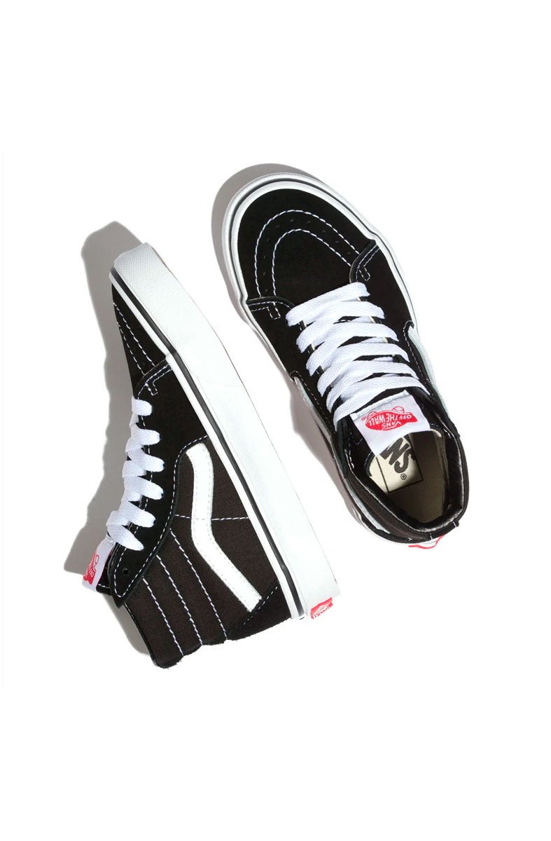 Tênis Vans SK8 High Infantil Preto/Branco VN000D5F6BT - NewSkull