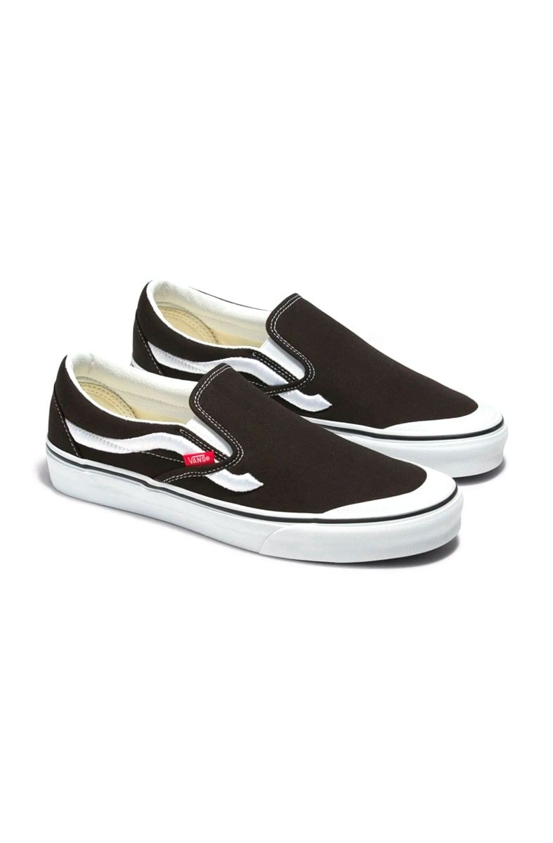 Tênis Vans Slip on SideStripe Preto/Branco V1002000590003 - NewSkull
