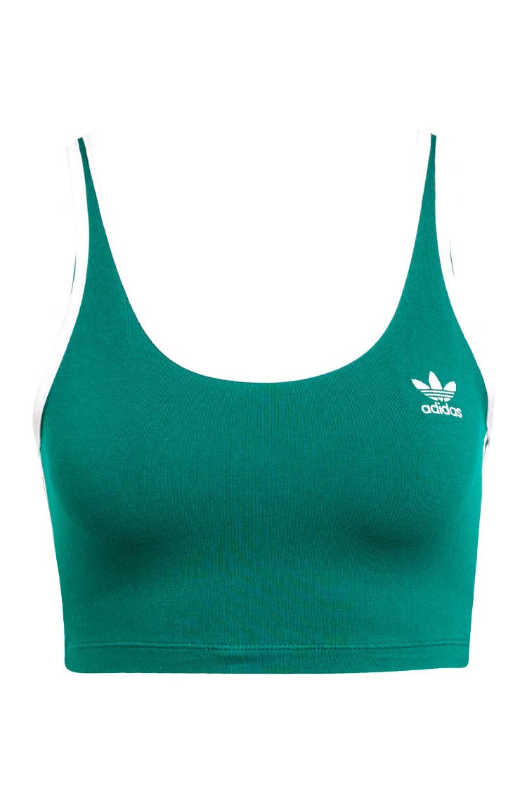 Top Adidas 3 - stripes Verde/Branco - NewSkull