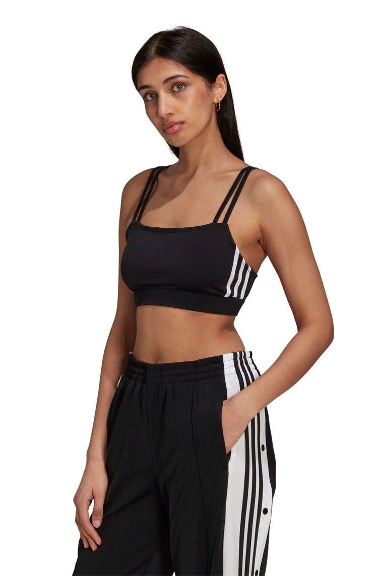 Top Adidas Adicolor Classics Preto/Branco - NewSkull