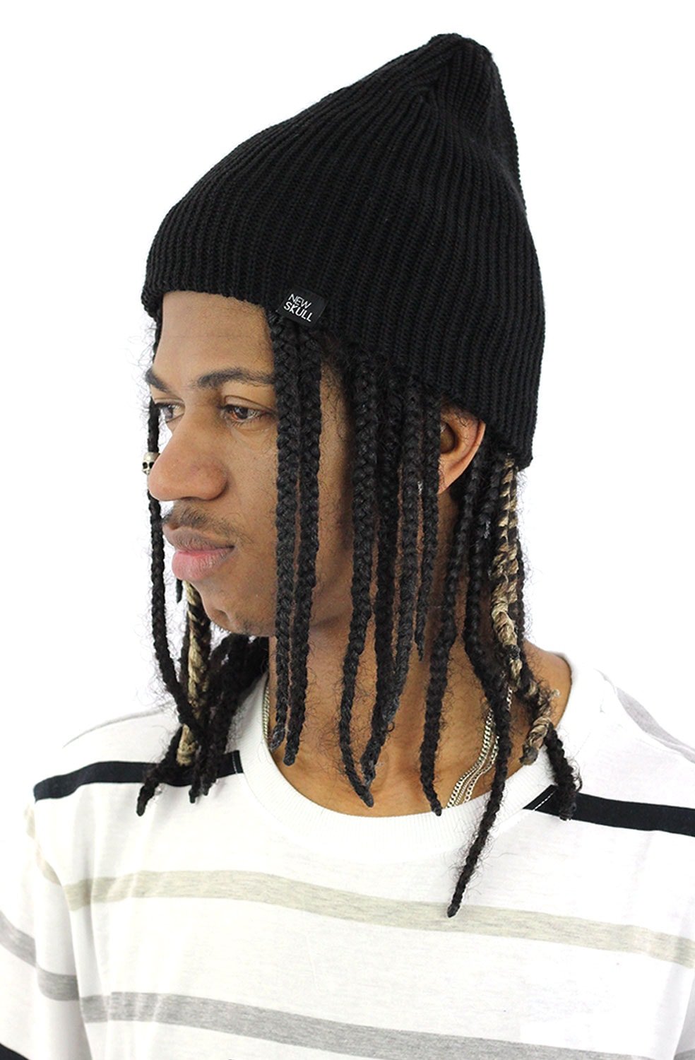 Touca Gorro NewSkull Double Face Preta - NewSkull