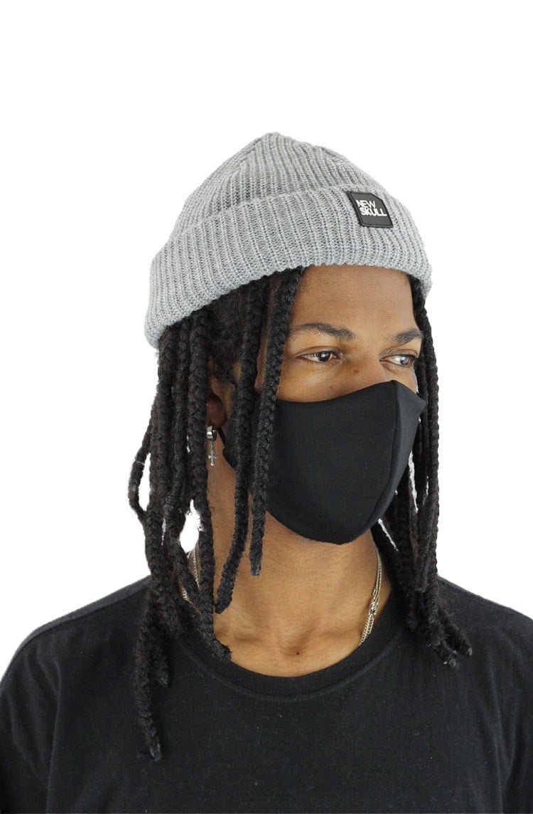Touca Gorro NewSkull Rubber Cinza - NewSkull