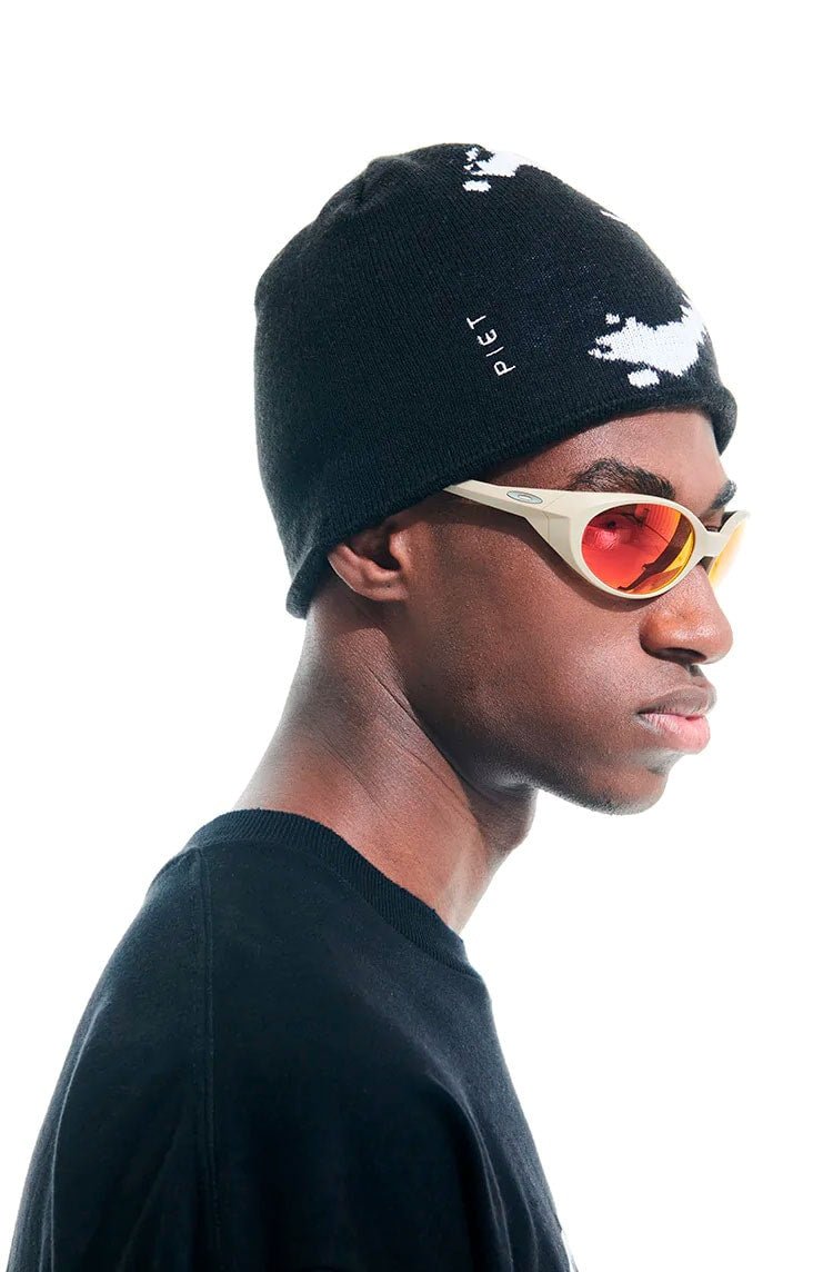 Touca Gorro Piet x Oakley Skull Double Face Beanie Preta - NewSkull