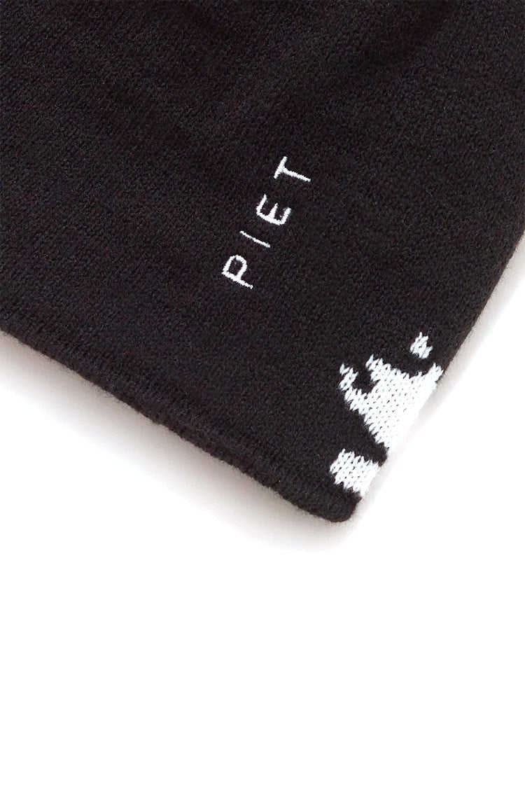 Touca Gorro Piet x Oakley Skull Double Face Beanie Preta - NewSkull