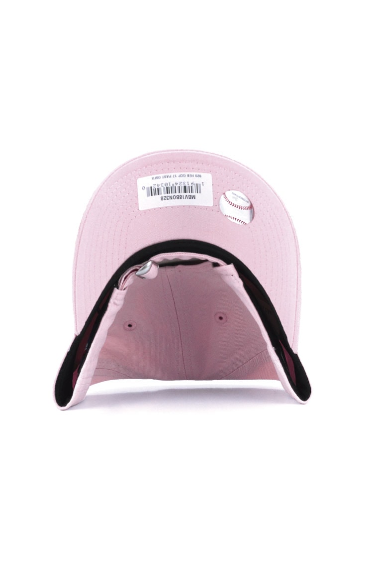 Boné New Era 9FORTY A-Frame MLB New York Yankees Rosa/Azul Marinho