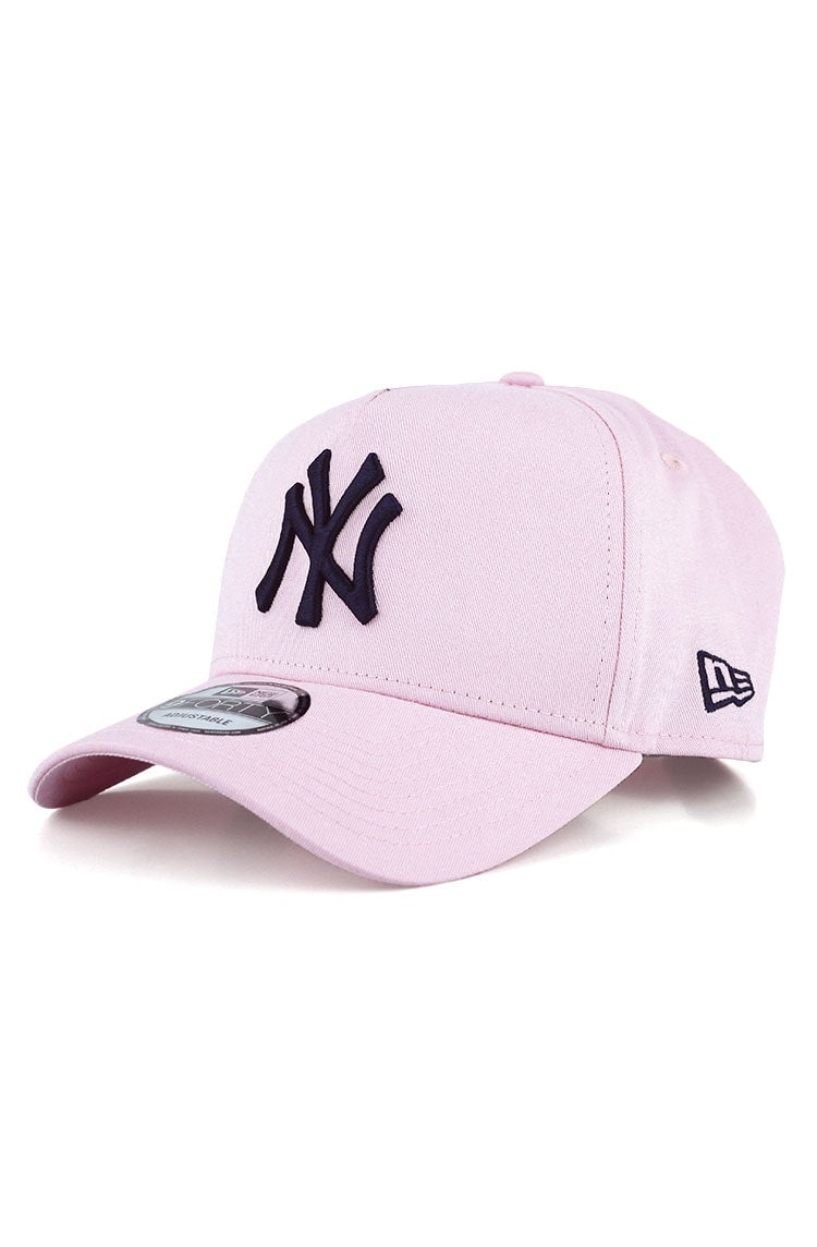 Boné New Era 9FORTY A-Frame MLB New York Yankees Rosa/Azul Marinho