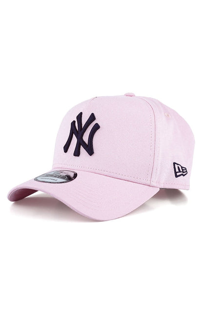 Boné New Era 9FORTY A-Frame MLB New York Yankees Rosa/Azul Marinho