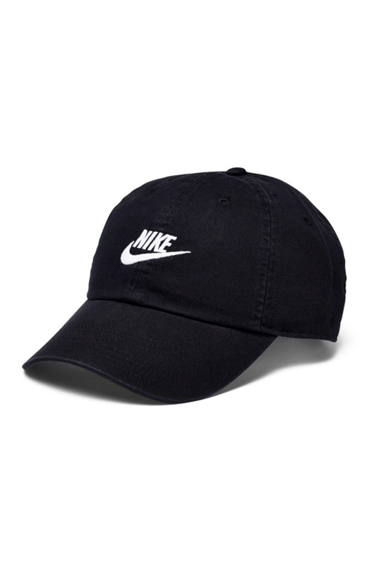Boné Nike Sportswear Futura Washed Strapback Preto/Branco